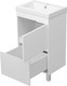 Миниатюра изображения товара Тумба с умывальником Misty Алиса 50 / Э-Али01050-0112Я+10.150.00500.001