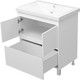 Миниатюра изображения товара Тумба с умывальником Misty Алиса 75 / Э-Али01075-0112Я+10.150.00750.001