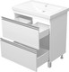 Миниатюра изображения товара Тумба с умывальником Misty Ингрид 75 / П-Инг-01075-012Я+10.150.00750.001