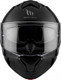 Миниатюра изображения товара Мотошлем MT Helmets Genesis SV Solid A1 (XL, черный глянцевый)