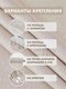 Миниатюра изображения товара Шторы Soft Lines Рогожка димаут 2226-2 (180x240, молочный)