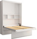 Миниатюра изображения товара Шкаф-кровать трансформер Макс Стайл Falcon Egger 36мм 140x200 (белый классический W960 ST7)