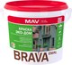 Миниатюра изображения товара Краска MAV Brava Эко-Дом (3л, белый полуглянцевый)