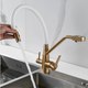 Миниатюра изображения товара Смеситель Shevanik S968G (золотой сатин)