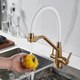Миниатюра изображения товара Смеситель Shevanik S968G (золотой сатин)