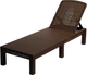 Миниатюра изображения товара Шезлонг Attribute 203019 (коричневый)