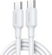 Миниатюра изображения товара Кабель Usams US-SJ614 U84 Type-C-Type-C (2м, белый)