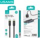 Миниатюра изображения товара Кабель Usams YR Series SJ734 Type-C-Type-C (1м, белый)