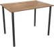 Миниатюра изображения товара Обеденный стол Listvig Слим не раздвижной (дуб табачный/черный)