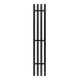 Миниатюра изображения товара Полотенцесушитель электрический Terminus Стойка Quatro Проф 1200 (черный)