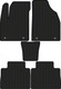 Миниатюра изображения товара Комплект ковриков для авто Alicosta 2418_1 для MG HS I SUV 2018-н.в. (EVA соты, черный)