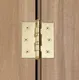 Миниатюра изображения товара Петля дверная Trodos 75x62x2.5 б/к накладная (золото матовый)