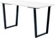 Миниатюра изображения товара Обеденный стол Millwood Уэльс Л 120x70x75 (белый/металл черный)