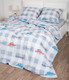 Миниатюра изображения товара Комплект постельного белья Milanika Ралли Поплин Евро