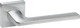 Миниатюра изображения товара Ручка дверная VELA Prima Либра (белое серебро)
