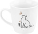 Миниатюра изображения товара Кружка Elan Gallery Кот и бабочка / 230243 (New Bone China)