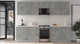 Миниатюра изображения товара Кухонный гарнитур Интерлиния Мила Матте 2.9 Б (керамика/керамика/опал светлый)