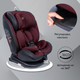 Миниатюра изображения товара Автокресло Sweet Baby Ranger 360 Isofix 0-36 (бургунди)