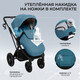 Миниатюра изображения товара Детская универсальная коляска Sweet Baby Nuvola Air 2в1 (Ocean Green)