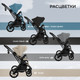 Миниатюра изображения товара Детская универсальная коляска Sweet Baby Nuvola Air 2в1 (Ocean Green)