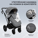 Миниатюра изображения товара Детская универсальная коляска Sweet Baby Nuvola 2в1 (Slate Grey)