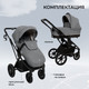 Миниатюра изображения товара Детская универсальная коляска Sweet Baby Nuvola 2в1 (Slate Grey)