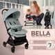 Миниатюра изображения товара Детская прогулочная коляска Sweet Baby Bella (серый)