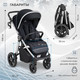 Миниатюра изображения товара Детская прогулочная коляска Sweet Baby Contente (черный)