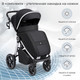 Миниатюра изображения товара Детская прогулочная коляска Sweet Baby Contente (черный)