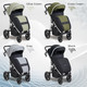 Миниатюра изображения товара Детская прогулочная коляска Sweet Baby Contente (черный)