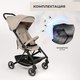 Миниатюра изображения товара Детская прогулочная коляска Sweet Baby Grazia (бежевый)