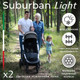 Миниатюра изображения товара Детская прогулочная коляска Sweet Baby Suburban Light Air (серый)