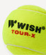 Миниатюра изображения товара Набор теннисных мячей WISH Tour-X 830 (3шт, желтый)
