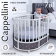 Миниатюра изображения товара Детская кровать-трансформер Sweet Baby Cappellini 7в1 (белый/серый)