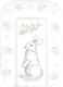 Миниатюра изображения товара Пеленальный матрас Sweet Baby Foresta Magica Grigio Oliva 48x71 (заяц серый/оливковый)