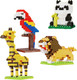 Миниатюра изображения товара Микроконструктор PlayOkay Животные / RX24011503
