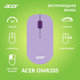 Миниатюра изображения товара Мышь Acer OMR205 / ZL.MCEEE.02K (фиолетовый)
