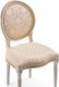 Миниатюра изображения товара Стул Woodville Данте (молочный/золотая патина)