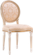Миниатюра изображения товара Стул Woodville Данте (молочный/золотая патина)