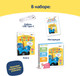 Миниатюра изображения товара Музыкальная книга BertToys Нажималка. Синий трактор. Учимся, играем и поем! / FD151