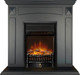 Миниатюра изображения товара Каминокомплект Смолком Viking STD-ASP Fobos FX M Black RC (серый графит)