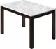 Миниатюра изображения товара Обеденный стол M-City Sweden TME-6931 / 921M05827 (белый мрамор/темный орех)