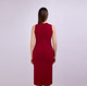 Миниатюра изображения товара Платье Verally 479-1 (р.170-96-102, темно-красный)