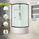 Миниатюра изображения товара Душевая кабина Domani-Spa Simple 99 High 90x90 / DS01Sm99HWM00.Gt-V1.2-Black