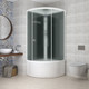 Миниатюра изображения товара Душевая кабина Domani-Spa Simple 99 High 90x90 / DS01Sm99HBM00-V1.2 