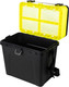 Миниатюра изображения товара Ящик рыболовный Три Кита 380x360x240 / 023.3824 (черный/желтый)