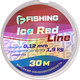Миниатюра изображения товара Леска монофильная F-Fishing Ice Red Line 30м 0.12мм / F27030-012
