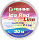 Миниатюра изображения товара Леска монофильная F-Fishing Ice Red Line 30м 0.14мм / F27030-014