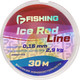 Миниатюра изображения товара Леска монофильная F-Fishing Ice Red Line 30м 0.16мм / F27030-016