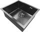Миниатюра изображения товара Мойка кухонная Asteria A5045NB-D1 (черный декор)